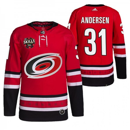 Pánské Hokejový Dres Carolina Hurricanes Frederik Andersen 31 2022 NHL All-Star Skills Authentic